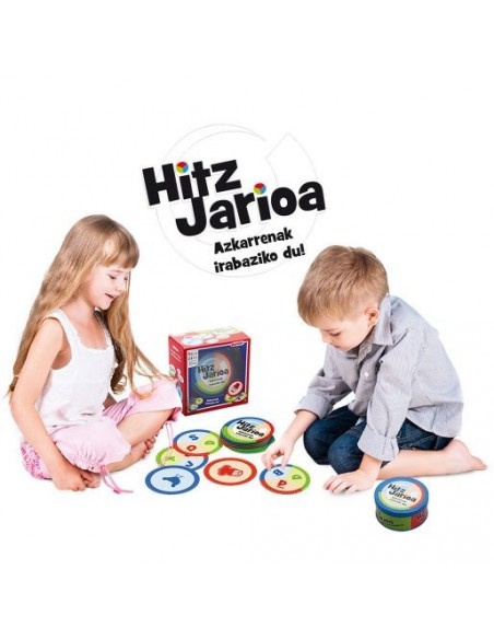 Hitz jarioa - Joc de cartes en euskera