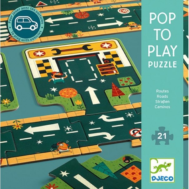 Pop to Play - Puzle de carreteres