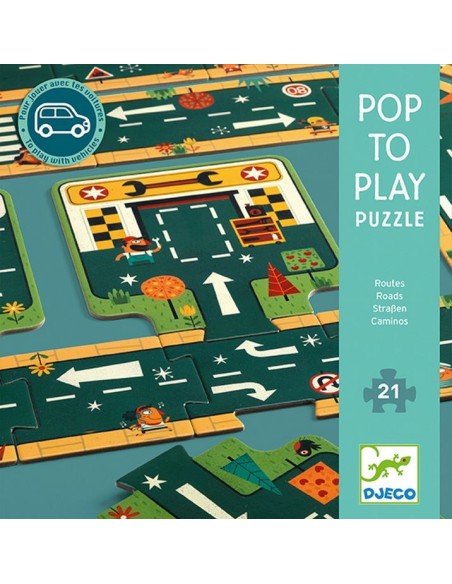 Pop to Play - Puzle de carreteres
