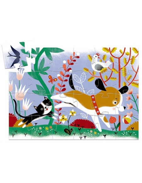 Puzzle de silueta - Firmin el perrito 24 pzs