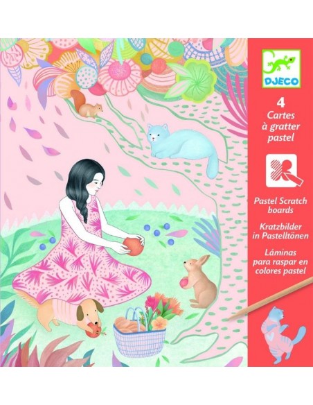 Quadres per rascar - El pícnic