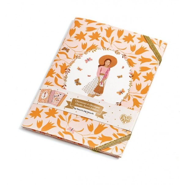 Carpetas Tinou con cierre elástico