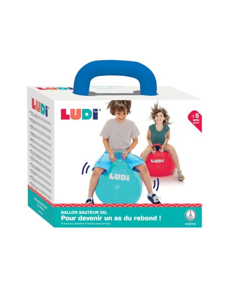 Pelota saltarina XXL - Azul 