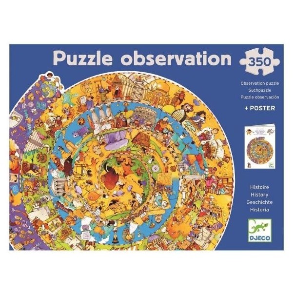 Puzle de observación - Historia 350 pzs