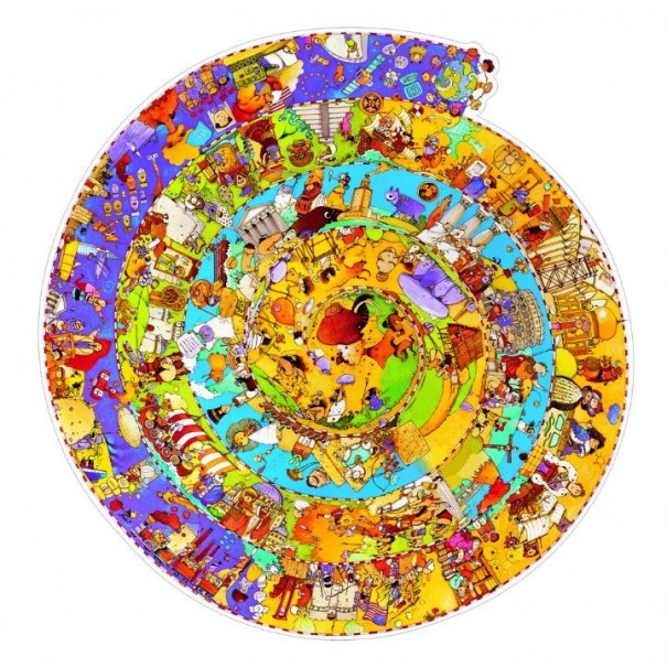 Puzle d'observació - Història 350 pcs