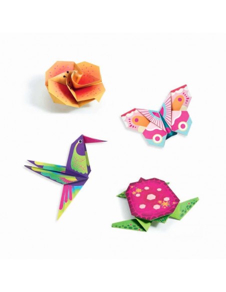 Papiroflexia - Origami animales tropicales