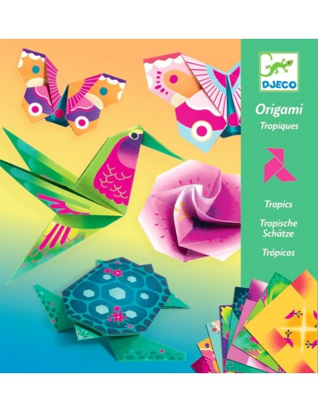 Papiroflèxia - Origami animals tropicals
