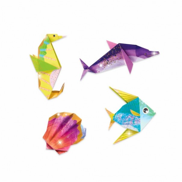 Origami d'animals marins