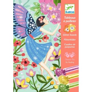 Decorar con purpurina - Hadas