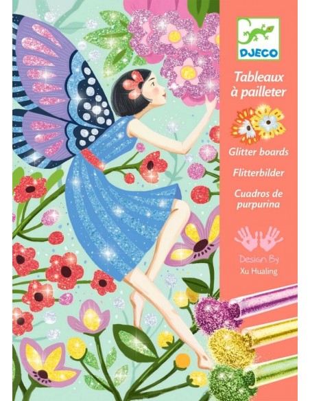 Decorar con purpurina - Hadas