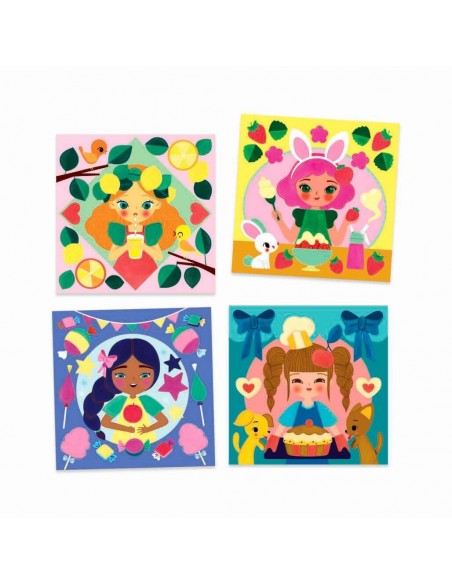 Pintar con acuarelas - La merienda