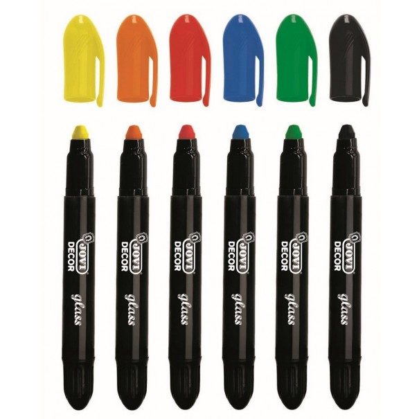 Estuche 6 ceras en stick