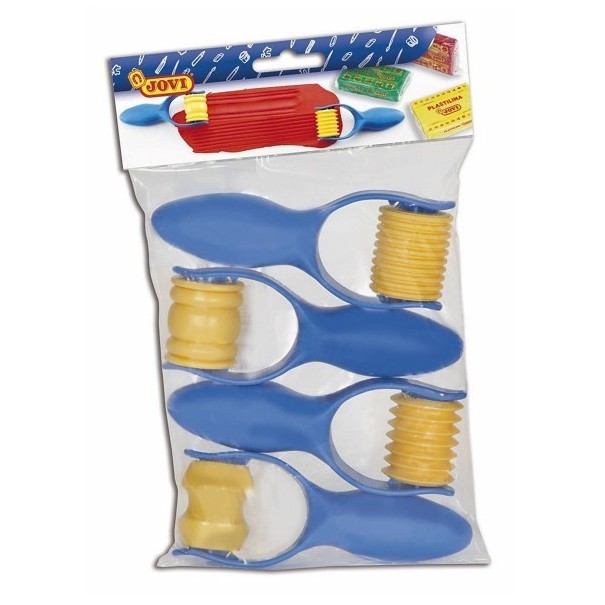 Rodillos para plastilina - 4 uds.