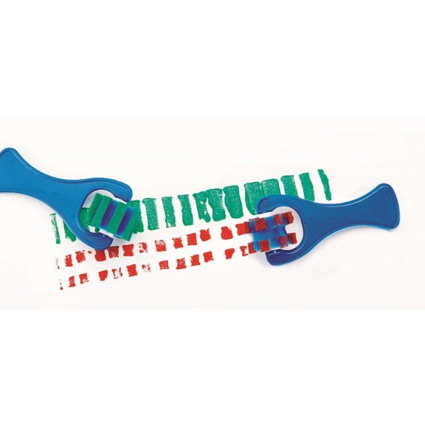 Rodillos con estampados - 3 uds.