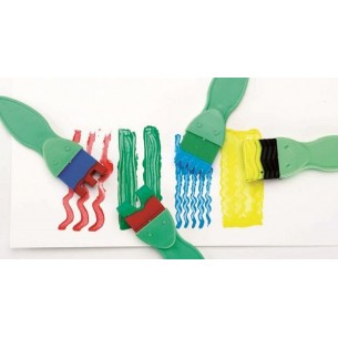 Pinzells de goma amb estampats 2