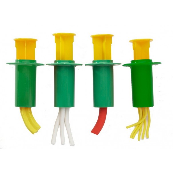 4 mini-extrusores per a plastilina