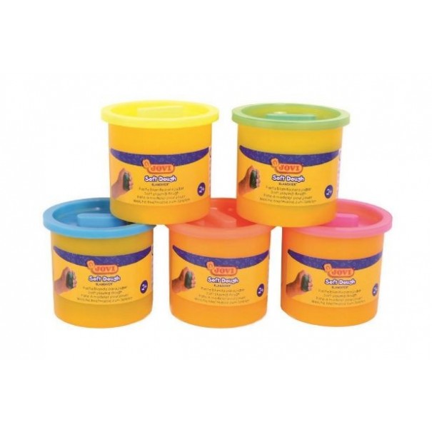 Pasta para modelar neón - 5 uds.