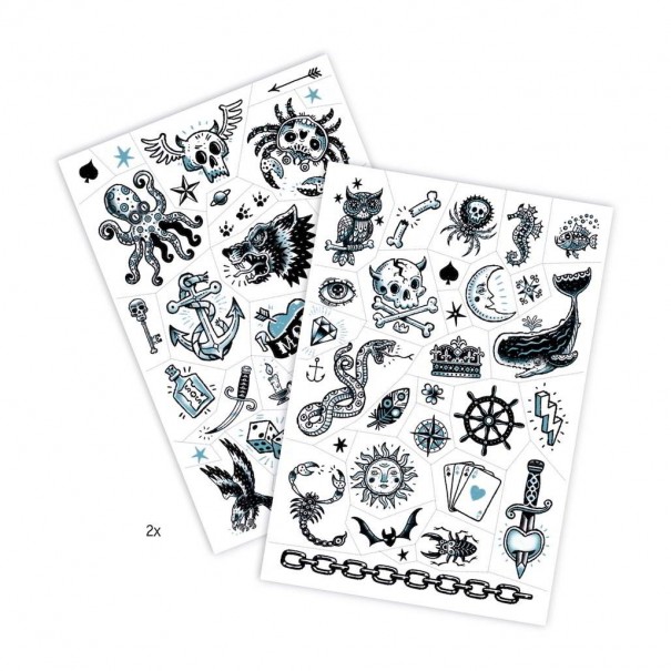 Tatuatges infantils - Costat fosc