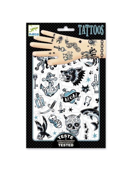 Tatuatges infantils - Costat fosc