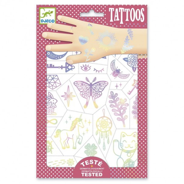 Tatuatges infantils - Amulets de la sort