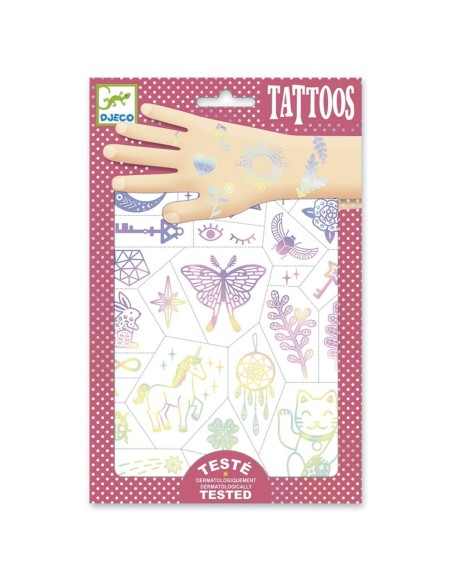 Tatuatges infantils - Amulets de la sort