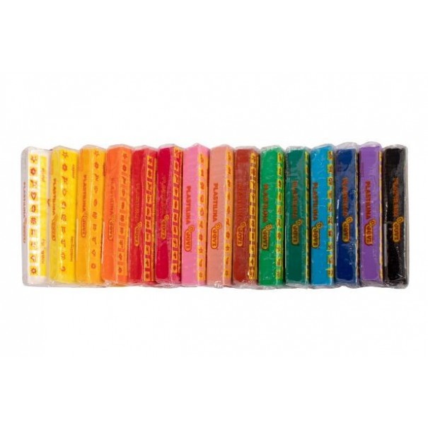 Plastilina de colores 150 gr - 10...