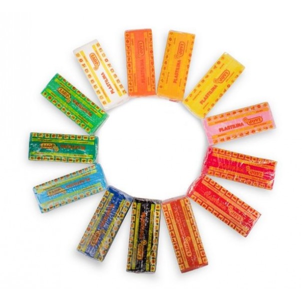 Plastilina de colores 150 gr - 10...