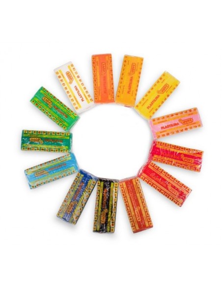 Plastilina de colores 150 gr - 10 unidades