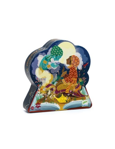 Puzle de silueta - Aladin 24 pzs
