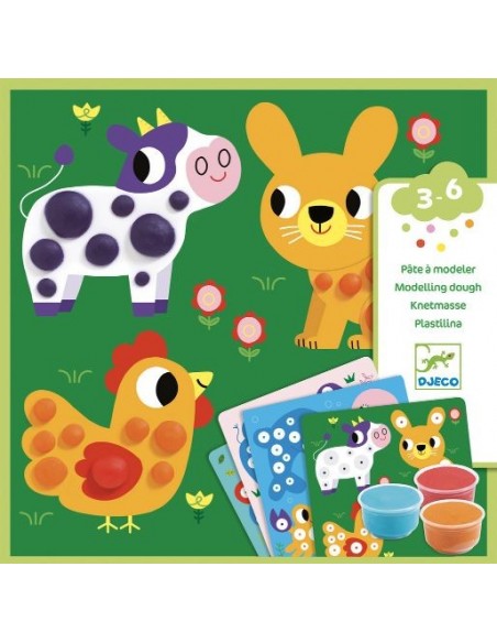 Decorar amb boletes de plastilina