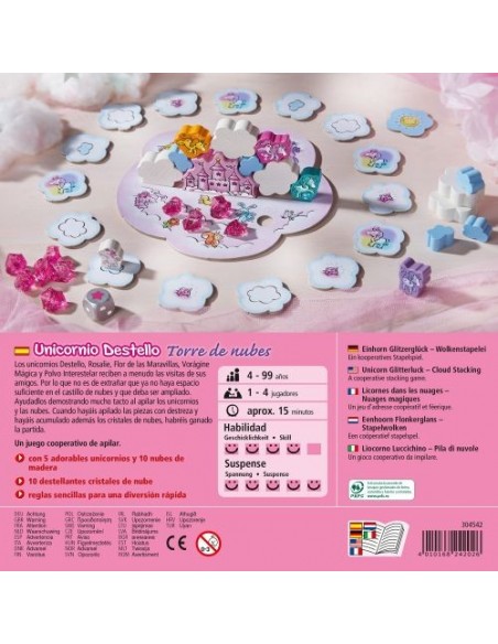 Unicornio Destello Torre de Nubes