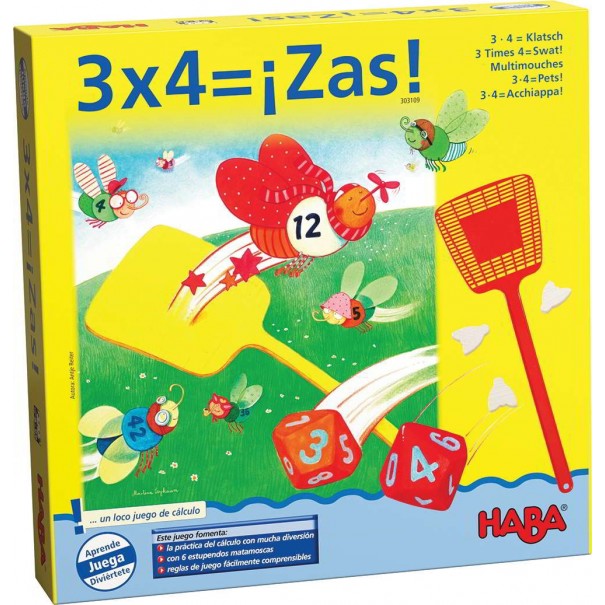 3 x 4  ¡ZAS!