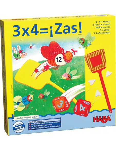 3 x 4  ¡ZAS!