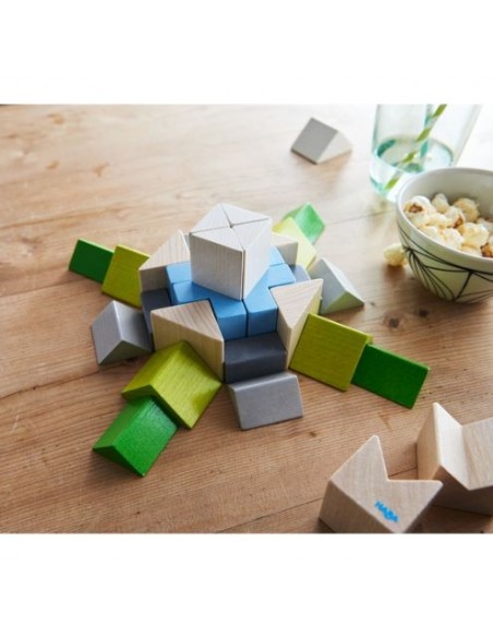 Mosaico de cubos Nordic - Juego de composición en 3D