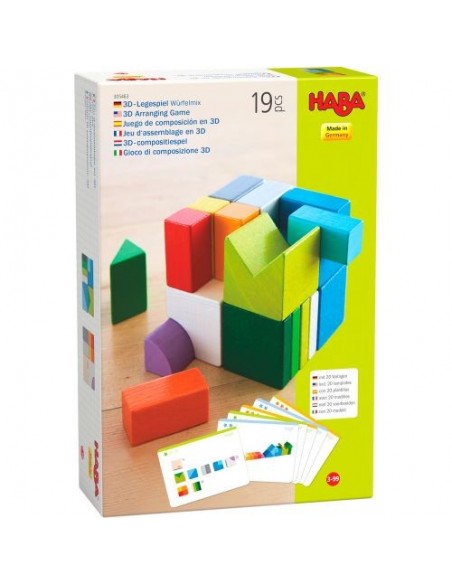 Mix de cubs - Joc de composició en 3D