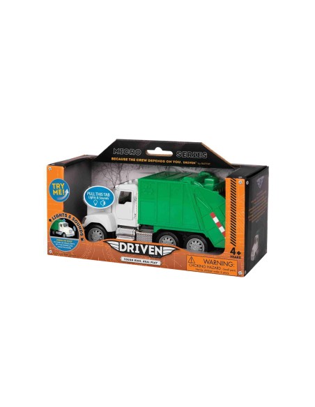 Mini camió de les escombraries de joguina