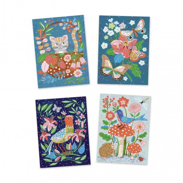 Retoladors pinzells - Al jardí