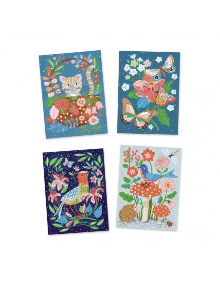 Retoladors pinzells - Al jardí