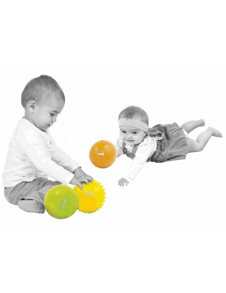 Conjunto de 3 pelotas estimulación sensorial