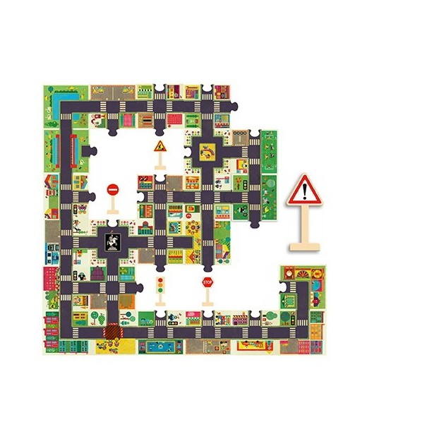 Puzle Gigante La Ciudad - 24 pzs