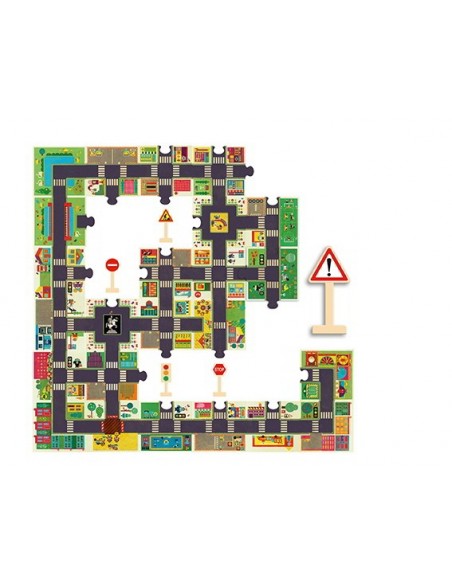 Puzle Gigante La Ciudad - 24 pzs