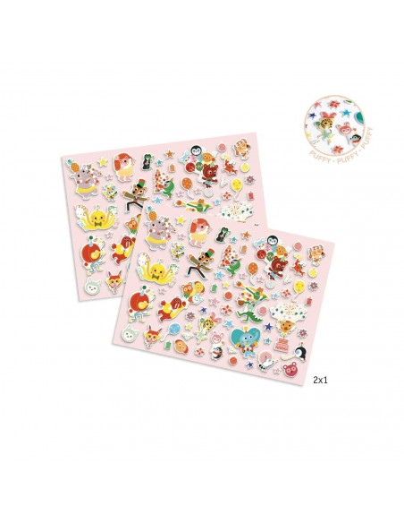 Pegatinas con volumen - La fiesta