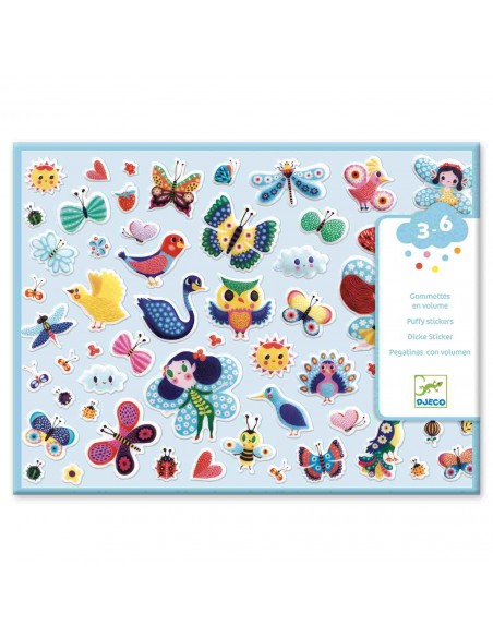 Pegatinas con volumen - Alitas