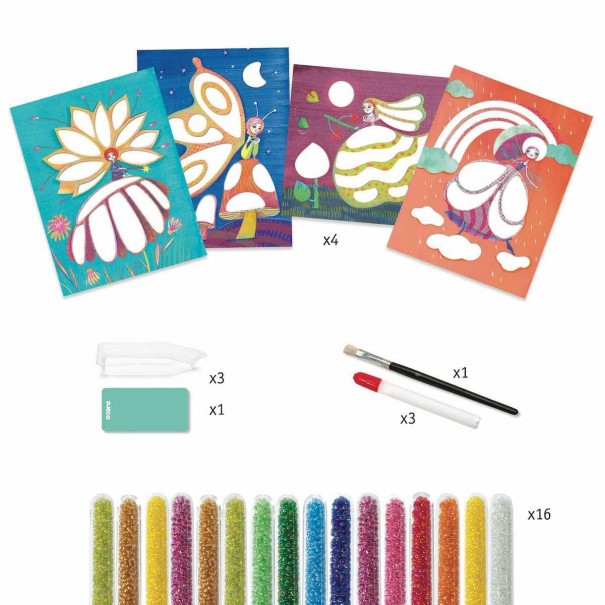 Cuadros de perlas - Fantasía