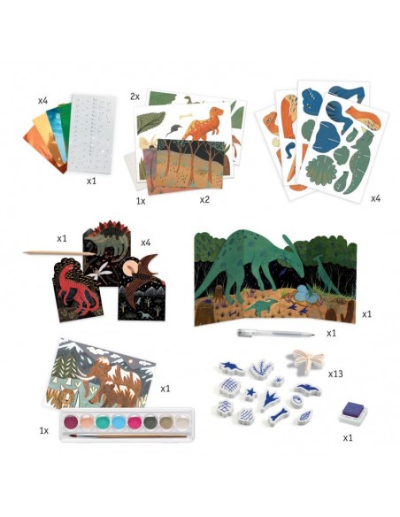 Cofre multiactivitats - El món dels dinosaures