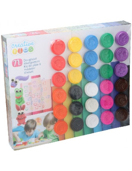 Kit de plastilina gegant - 71 peces