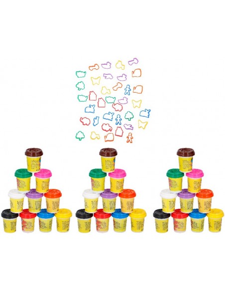 Kit de plastilina gegant - 71 peces