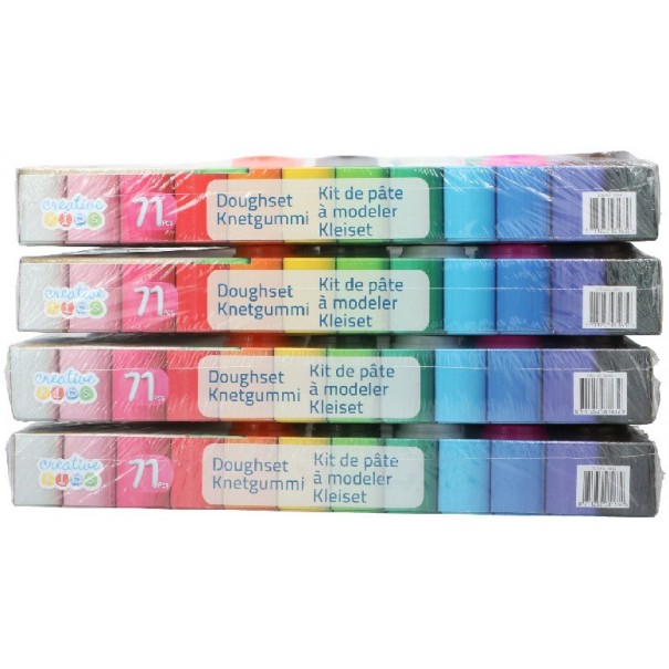 Kit de plastilina gegant - 71 peces