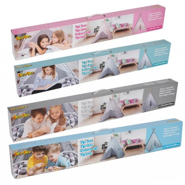 Tienda tippy con estampado