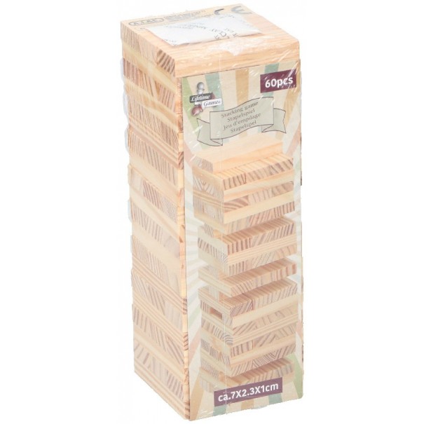 Juego Jenga - 60 pzs.